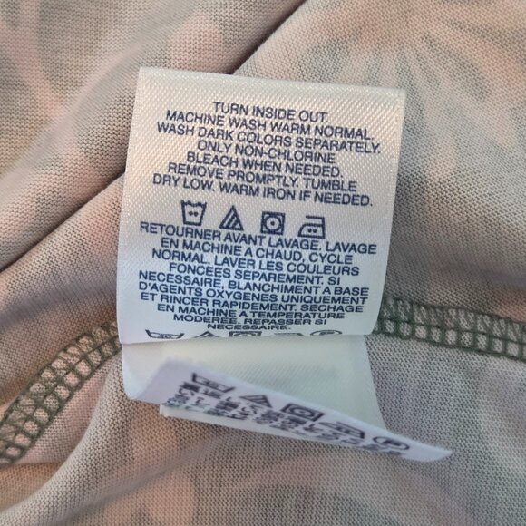 NWOT - Lands’ End 3/4 Sleeve Floral Print Top – Size 2X - Never Worn - Picture 11 of 11